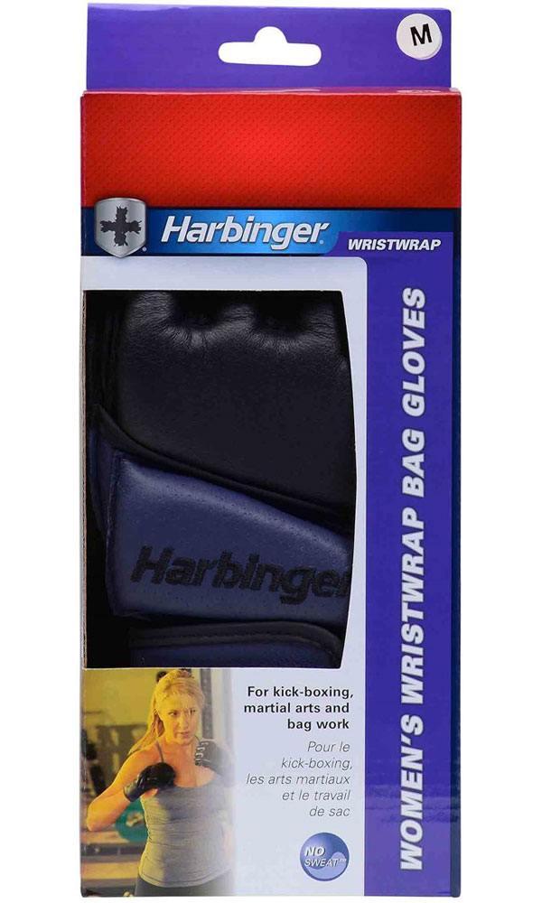 Harbinger Womens WristWrap Bag Gloves