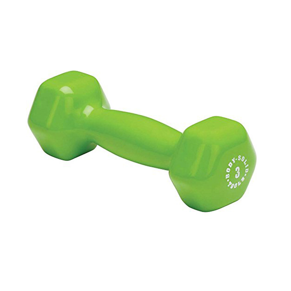 Body-Solid Vinyl Dumbbells 3 lb