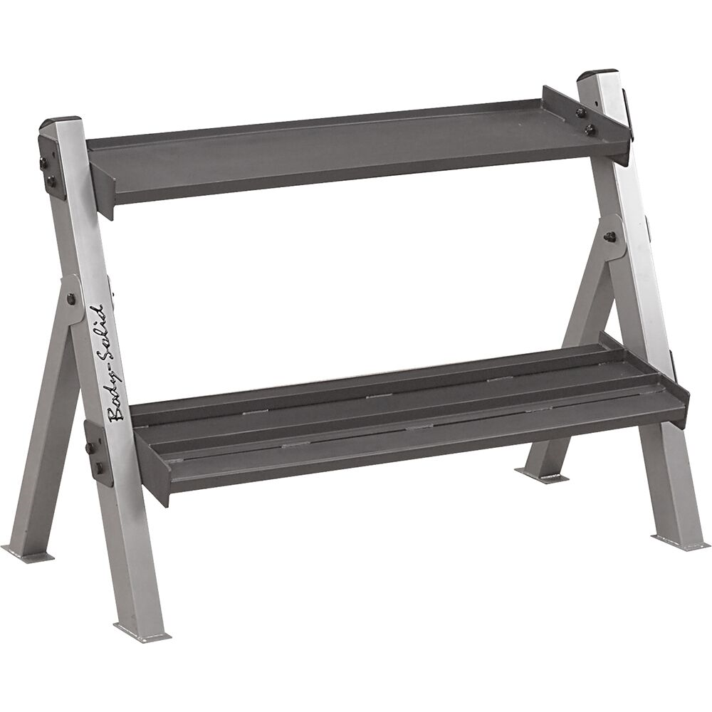 Body-Solid Dual Dumbbell & Kettlebell Rack