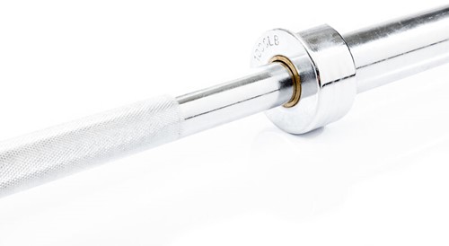 Muscle Power Olympische Halterstang - Chroom - 218 cm 