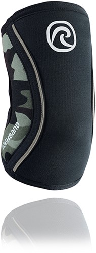 Rehband RX Elleboogbrace - 5 mm - Zwart/Camo - M - Tweedekans