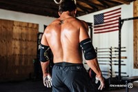 Rehband Elleboogbrace RX 5MM - Zwart/Camo