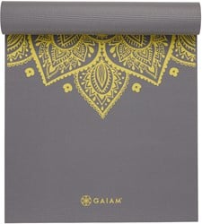 Gaiam Yoga Mat - 6 mm - Citron Sundial