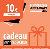 Fitnessapparaat Cadeaubon - 10 euro