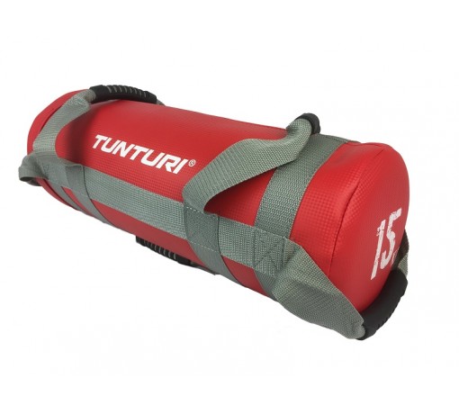 Tunturi Powerbag 15 kg Rood