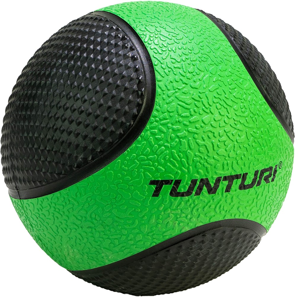 Tunturi Fitnessbal Medicine 2 Kg 19 Cm Rubber Groen/zwart online kopen