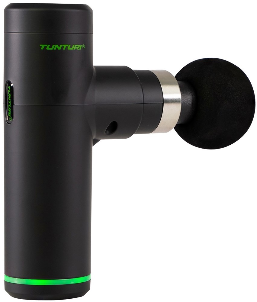 Tunturi Massage Gun Mini - Massage Apparaat - Inclusief koffer - 4 opzetstukken