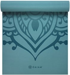 Gaiam Yoga Mat - 6 mm - Niagra