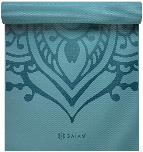 Gaiam Yoga Mat - 6 mm - Niagra