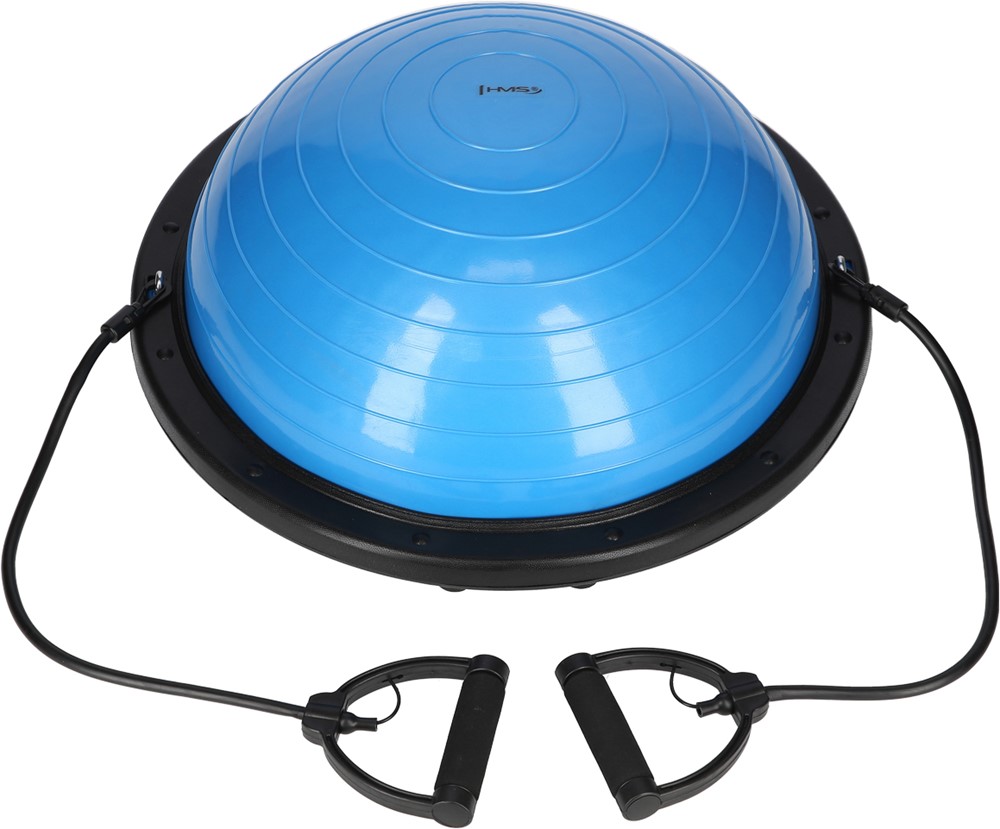 HMS Balansbal met Fitness Elastieken - Blauw