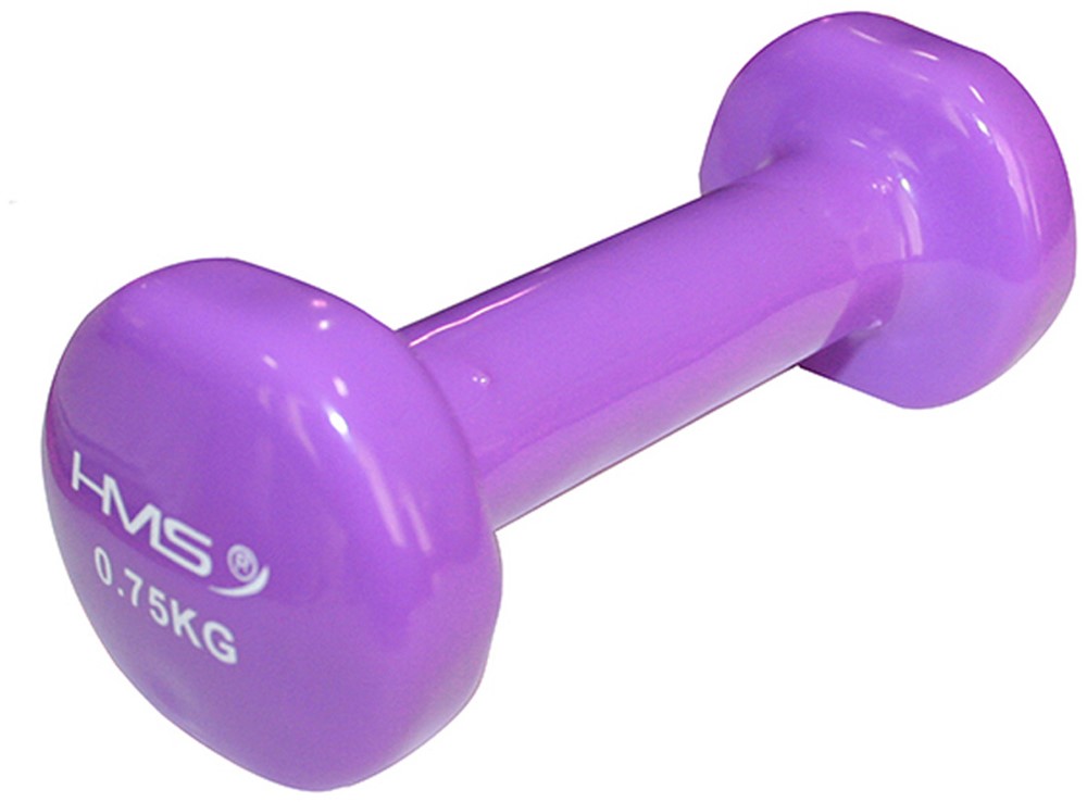 HMS Gietijzeren Dumbbell met Vinyl Coating - 0,75 kg