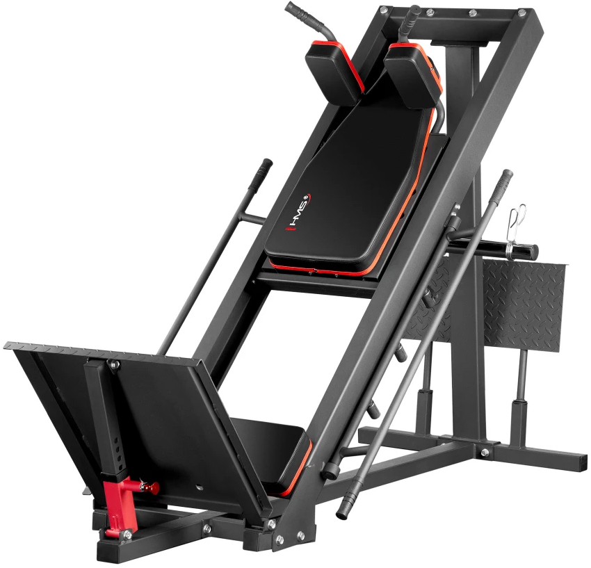 HMS 2-1 Hack Squat en Leg Press