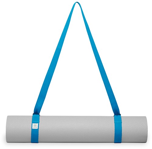 Gaiam Easy-Cinch Yoga Mat Sling - Draagriem - Vivid Blue