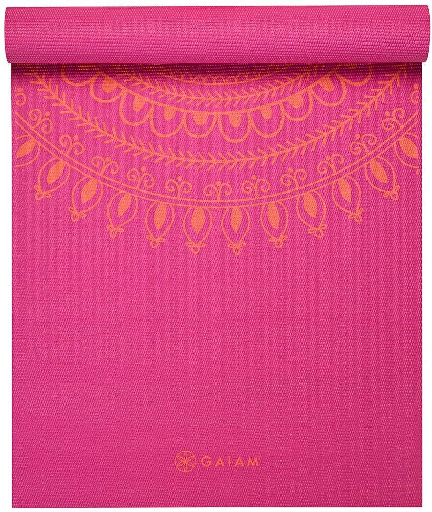 Gaiam Yoga Mat - 6 mm - Bright Marrakesh