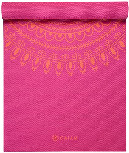 Gaiam Yoga Mat - 6 mm - Bright Marrakesh