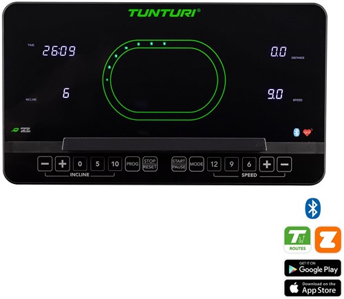 Tunturi Competence T20 Loopband - Gratis trainingsschema-2