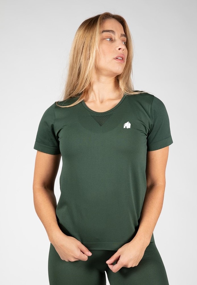 Gorilla Wear Neiro Seamless T-shirt - Legergroen - M/L