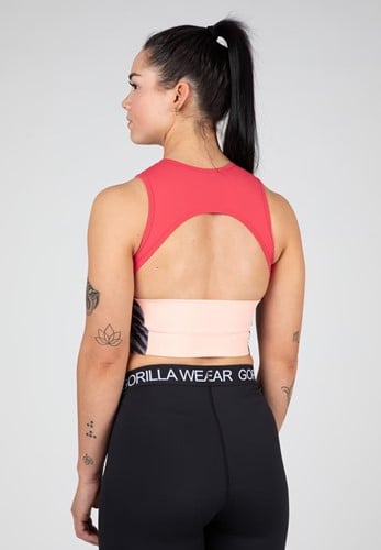 Gorilla Wear Zion Crop Top - Rood - foto 1