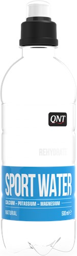 QNT Sport Water - 24 x 500 ml - Natural