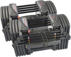 PowerBlock Pro EXP Set 5-50 - Verstelbare Dumbbell Set-  2,2 tot 22,7 kg