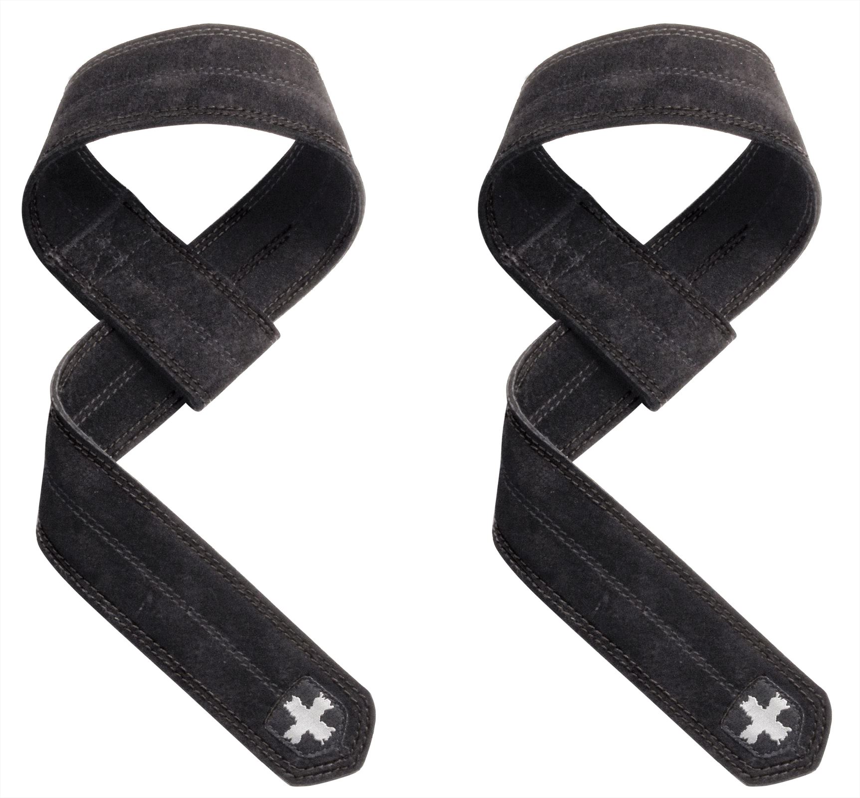 Harbinger Pro Leather Lifting Straps Fitness Straps One Size Zwart