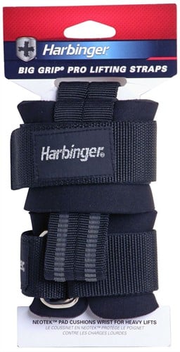 Harbinger Pro Padded Lifting Straps - met Stalen Gesp-3