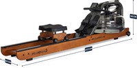 Fluid Rower Apollo Pro XL Roeitrainer - Donker Eiken - Gratis trainingsschema-3