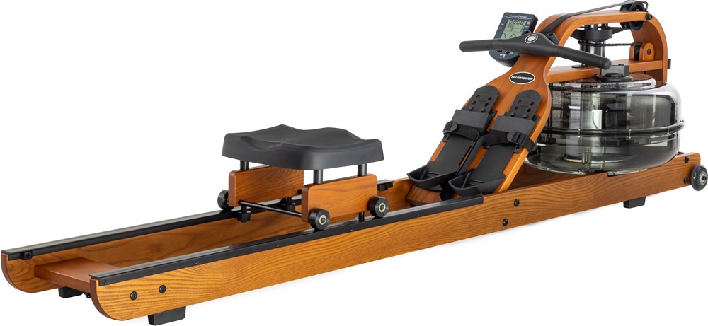 Fluid Rower Viking 3V Roeitrainer - Donker Eiken
