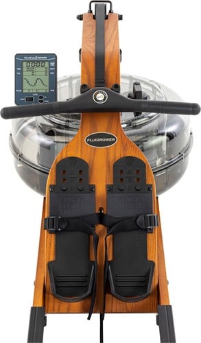 Fluid Rower Viking 3V Roeitrainer - Donker Eiken - Gratis trainingsschema-3