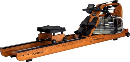 Fluid Rower Viking Pro XL Roeitrainer - Eiken - Gratis trainingsschema