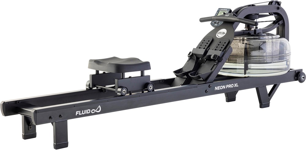 Fluid Rower Neon Pro XL Roeitrainer - Mat Zwart