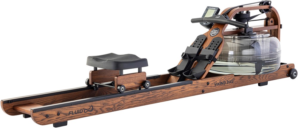 Fluid Rower Viking 3 XL Roeitrainer - Walnoot