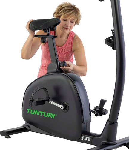Tunturi Signature E40 verstelbaar zadel