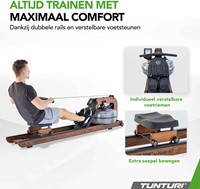 Tunturi Signature R90W Roeitrainer - Rower by Fluid-3