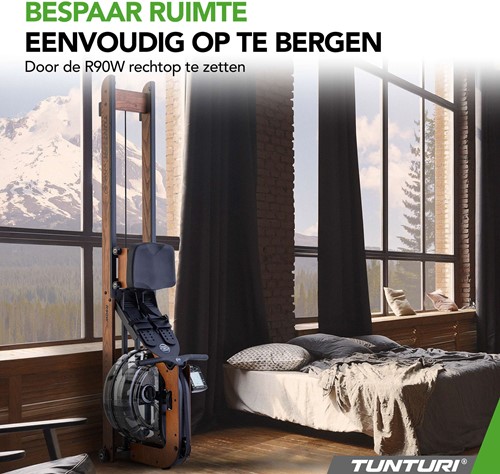 Tunturi Signature R90W Roeitrainer - Bespaar ruimte