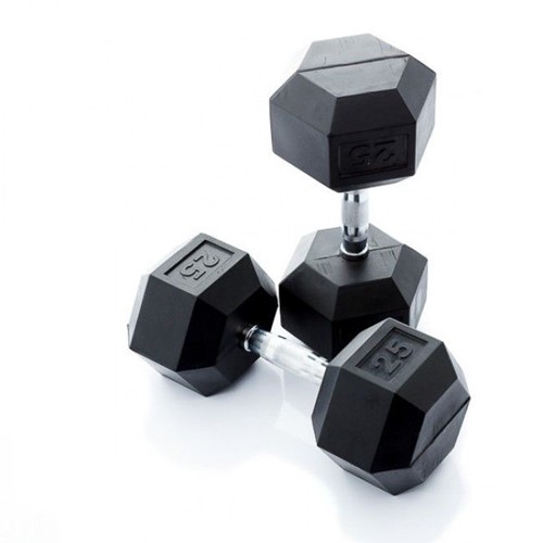 Muscle Power Hexa Dumbbells - Per Set - 2 x 50 kg