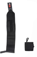 Gorilla Wear Basic Wrist Wraps - Zwart/Rood-2