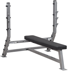Body-Solid Pro Club Line Olympic Flat Halterbank