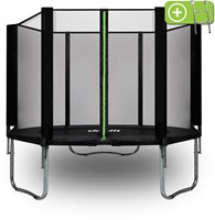 VirtuFit Trampoline met Veiligheidsnet - Zwart - 305 cm
