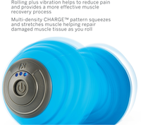 Charge Vibe Foam Roller infographic
