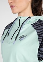 Gorilla Wear Zion Cropped Hoodie - Groen - foto 3
