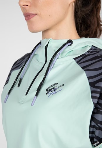 Gorilla Wear Zion Cropped Hoodie - Groen - foto 3