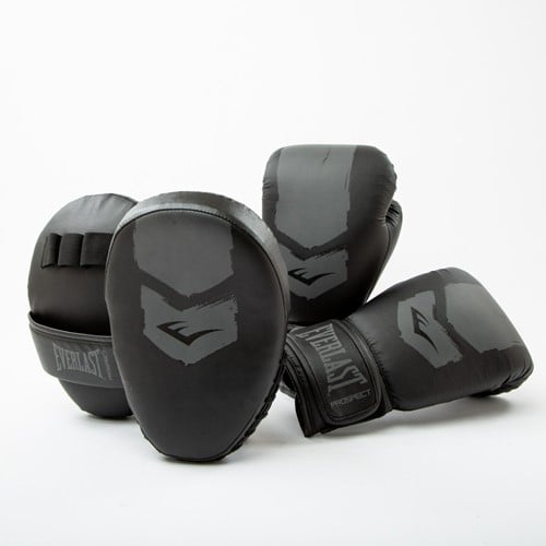 Everlast Prospect 2 Pad Kit - Bokshandschoenen & Pad - Zwart/Grijs