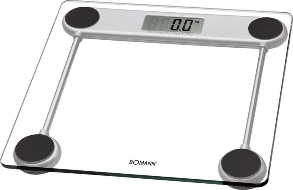 Clatronic PW 3368 Digitale personenweegschaal 150 kg Glas (helder)