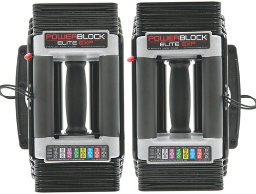 Verstelbare Dumbbell Elite EXP - bovenkant