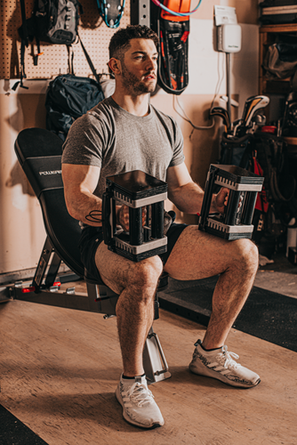 Verstelbare Dumbbell Elite EXP - model
