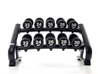 Muscle Power Urethaan Dumbbell Set - 10 x 22-30 kg ...