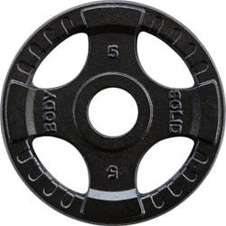 Body-Solid Olympische Gietijzeren Halterschijf - 5 kg
