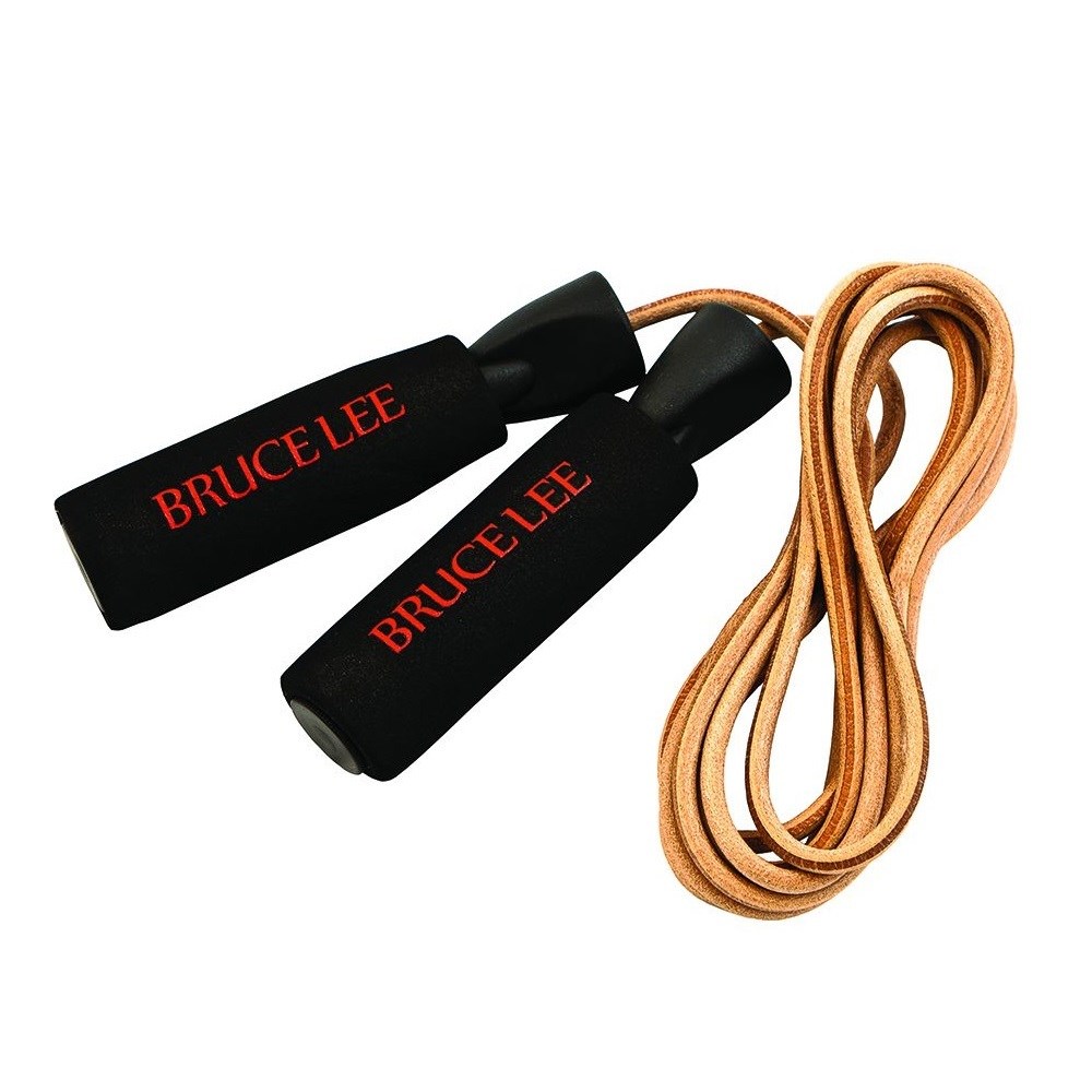 Bruce Lee Dragon Weighted Leather Skipping Rope