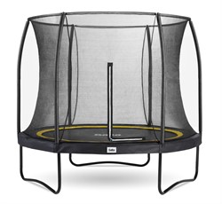 fitnessapparaat.nl Salta Comfort Edition Trampoline met Veiligheidsnet - 251 cm - Zwart aanbieding